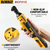 2025 Dewalt DCF512 1/2 Inch Brushless Ratchet Right Angle Wrench LED Cordless Driver Variable Speed Power Wrench 20V Power Tools